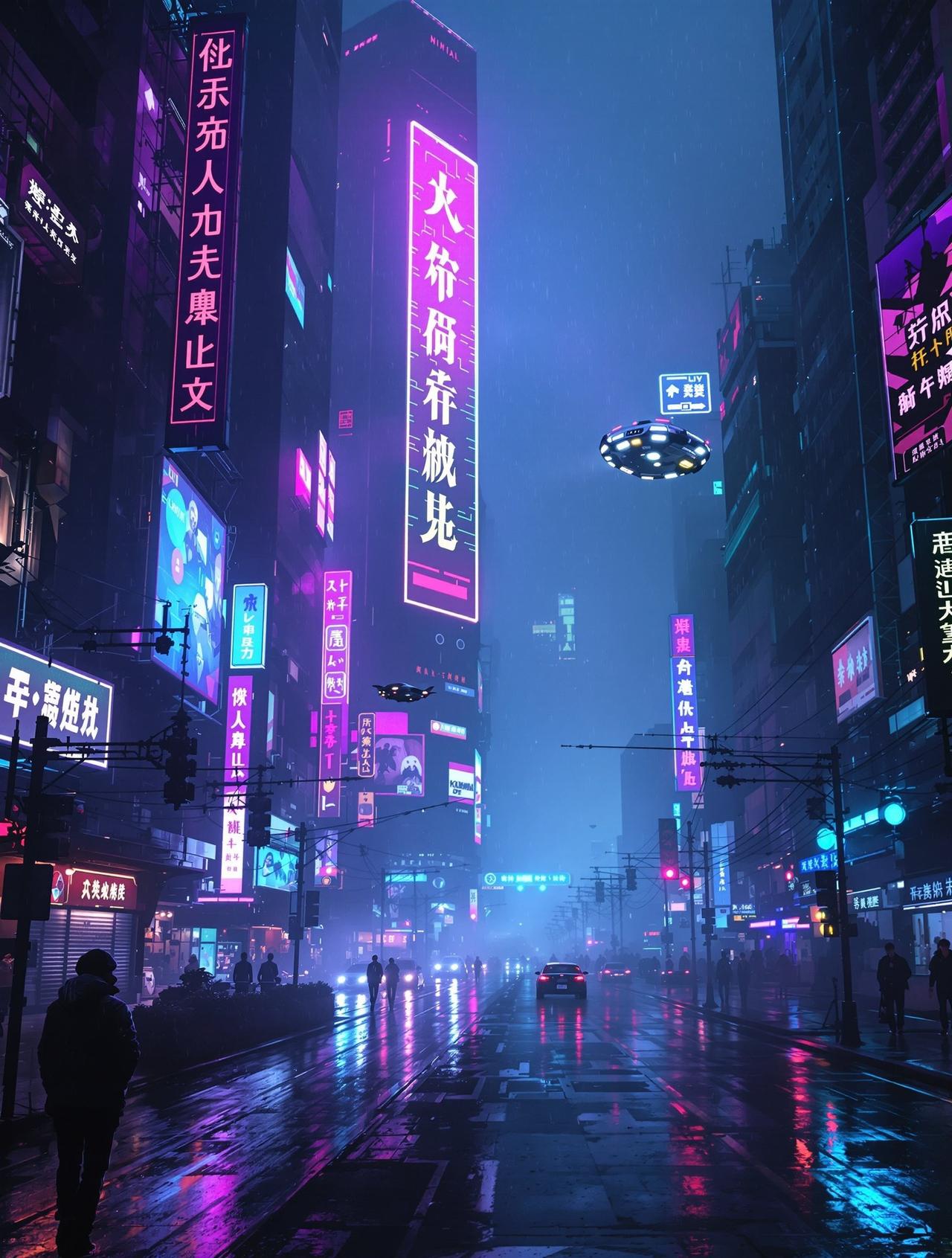红牛影视科幻剧集《未来都市2049》高清海报